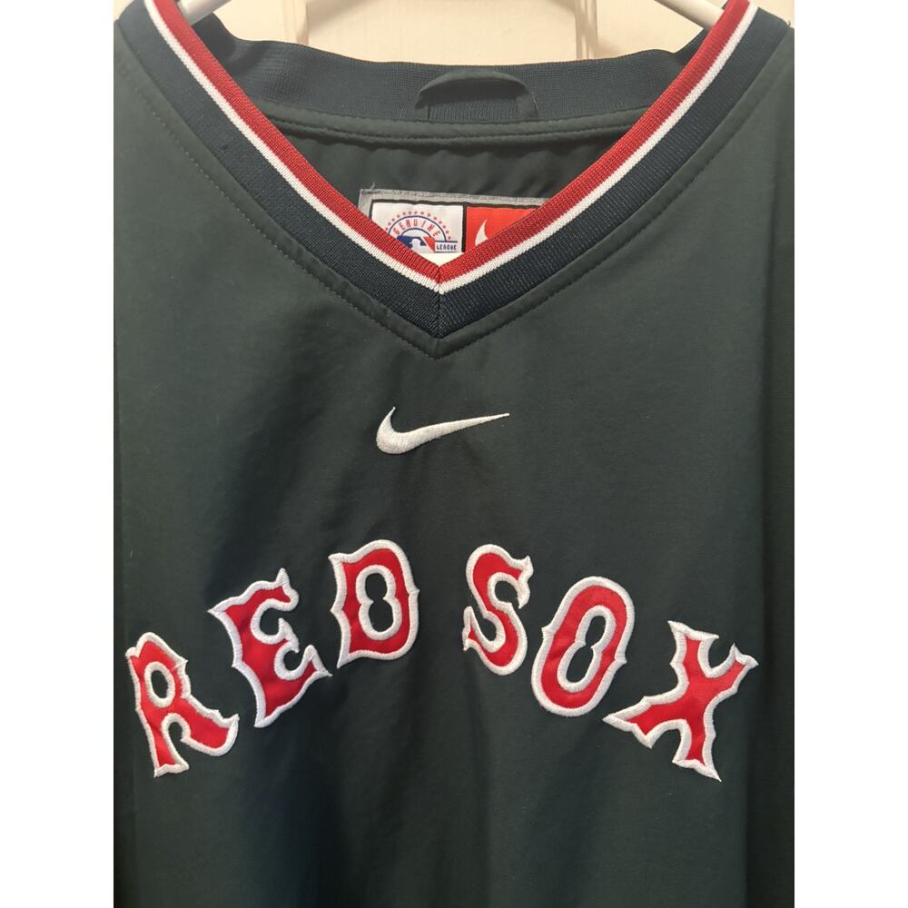 Nike Team Boston Red Sox Pullover Men's XL Center Swoosh St. Patrick's Day Green - Picture 2 of 4